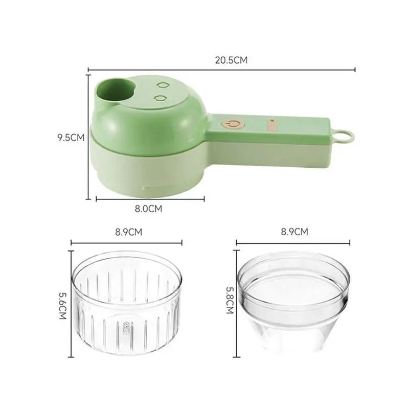 4-in-1 Electric Food Processor