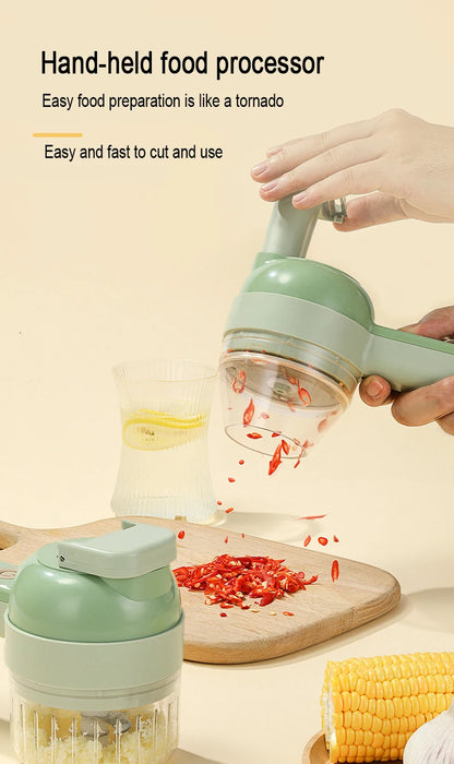 4-in-1 Electric Food Processor