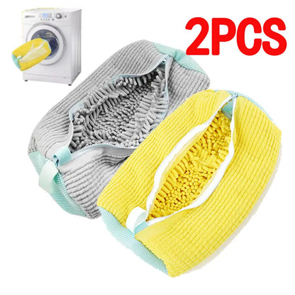 Shoe Washing Bag with Zipper (1/2Pc)