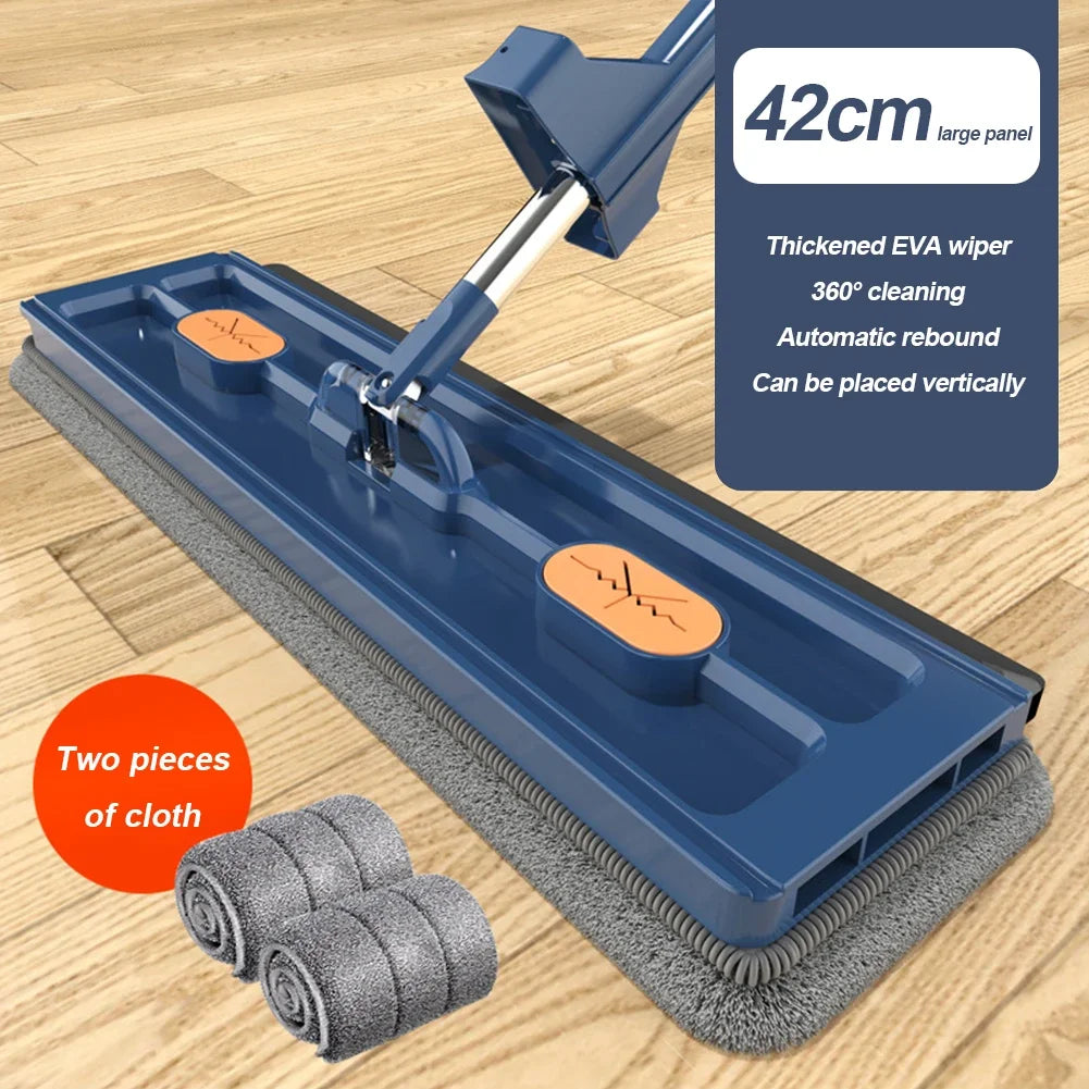 360° Rotating Self-Washing Flat Mop