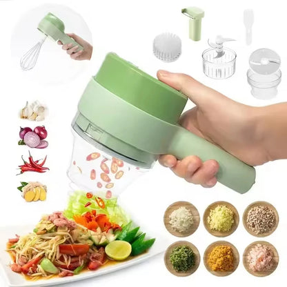 4-in-1 Electric Food Processor