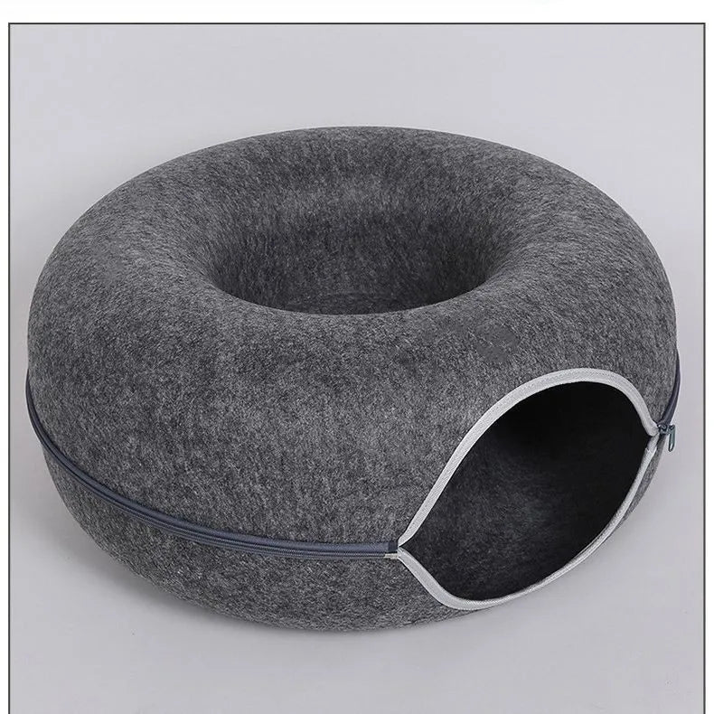 Donut Cat Bed & Tunnel