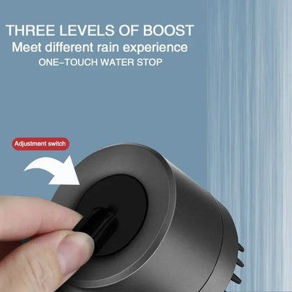 3-Mode High Pressure Shower