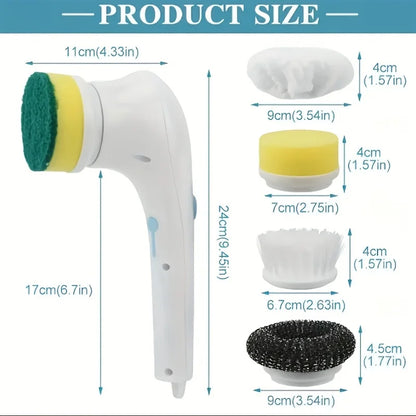 5-in-1 Electric Cleaning Brush