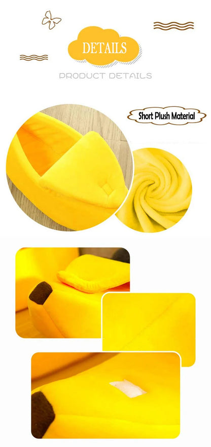 Banana Shaped Pet Bedding