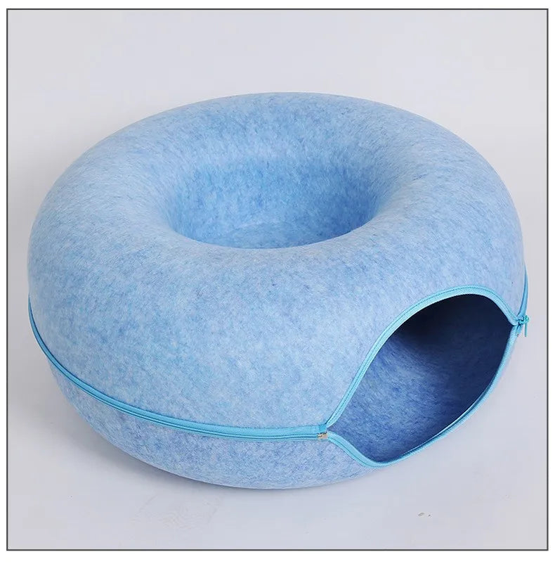 Donut Cat Bed & Tunnel