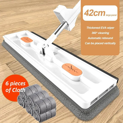 360° Rotating Self-Washing Flat Mop