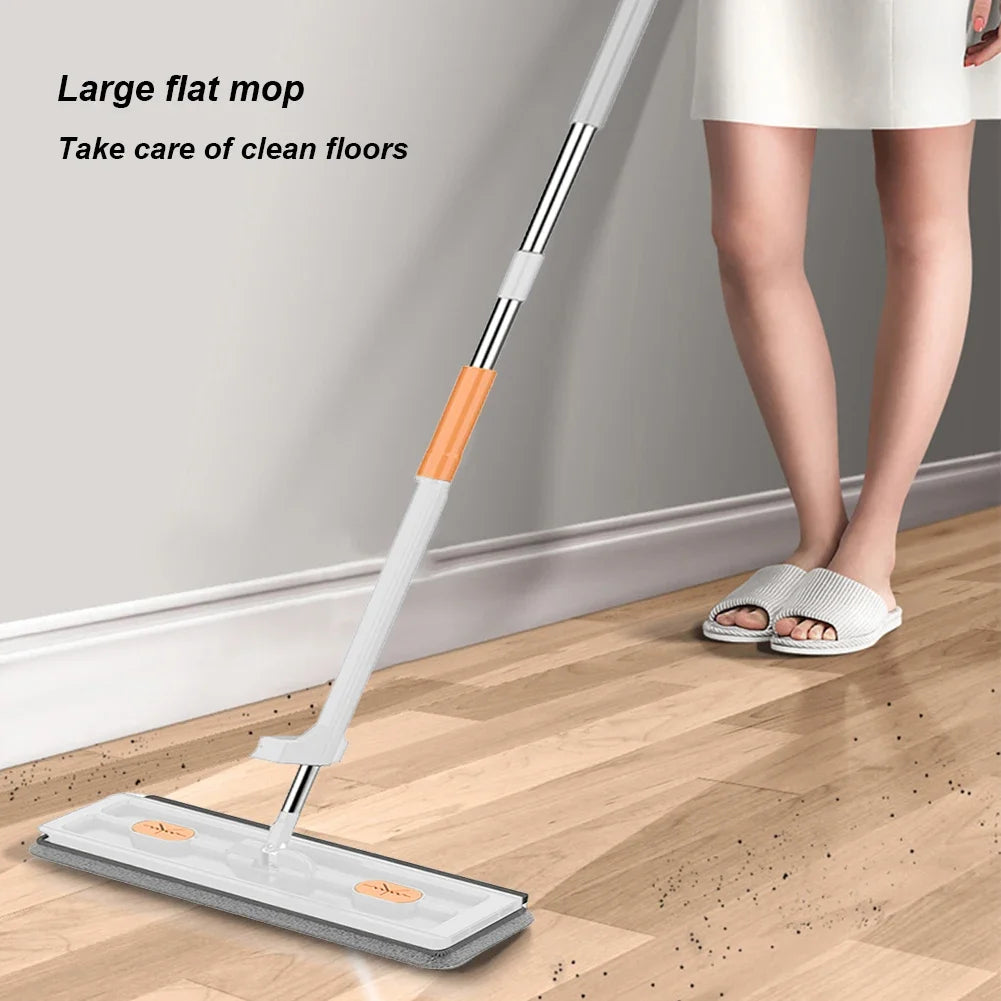 360° Rotating Self-Washing Flat Mop