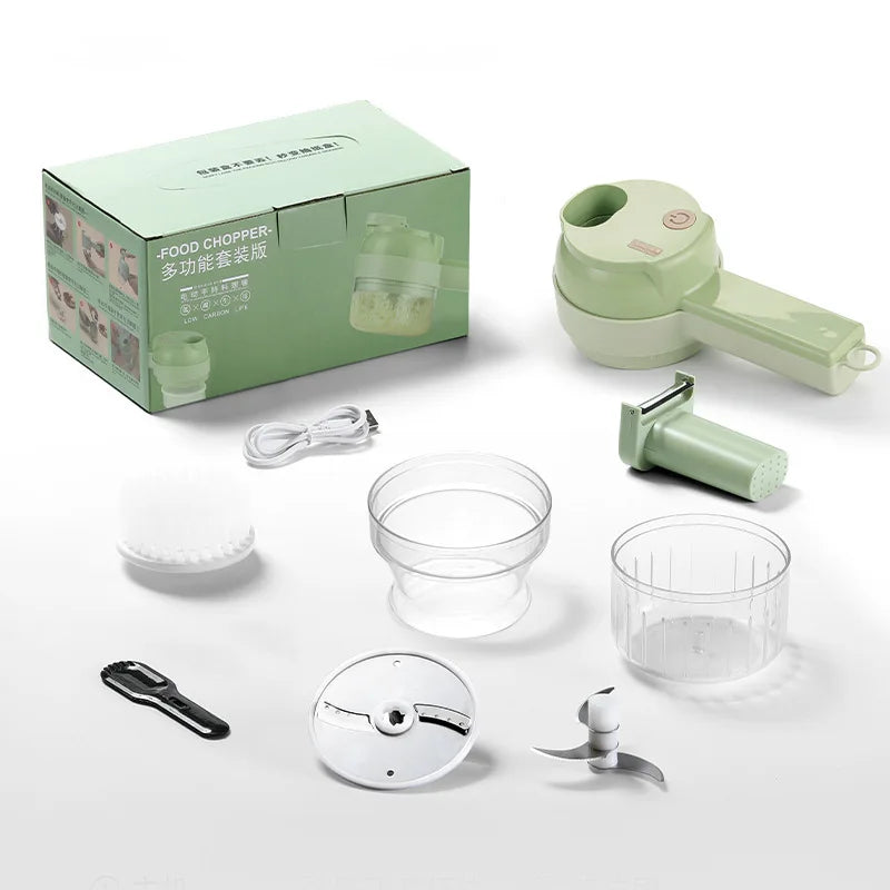 4-in-1 Electric Food Processor