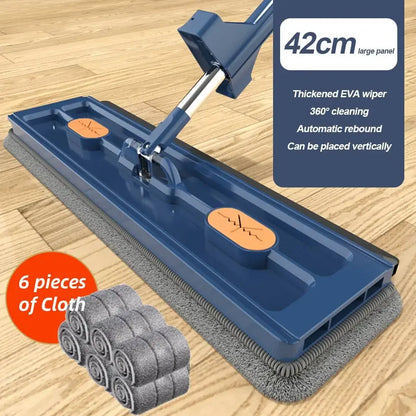 360° Rotating Self-Washing Flat Mop