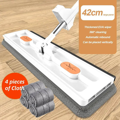 360° Rotating Self-Washing Flat Mop