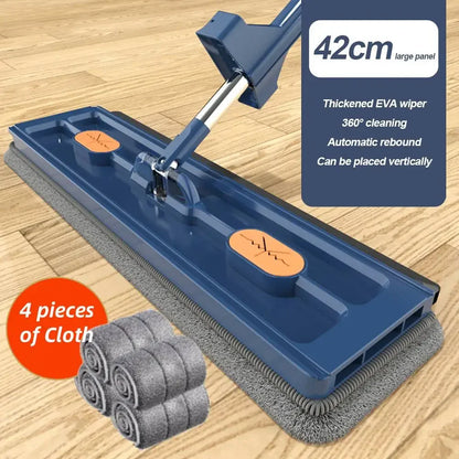 360° Rotating Self-Washing Flat Mop