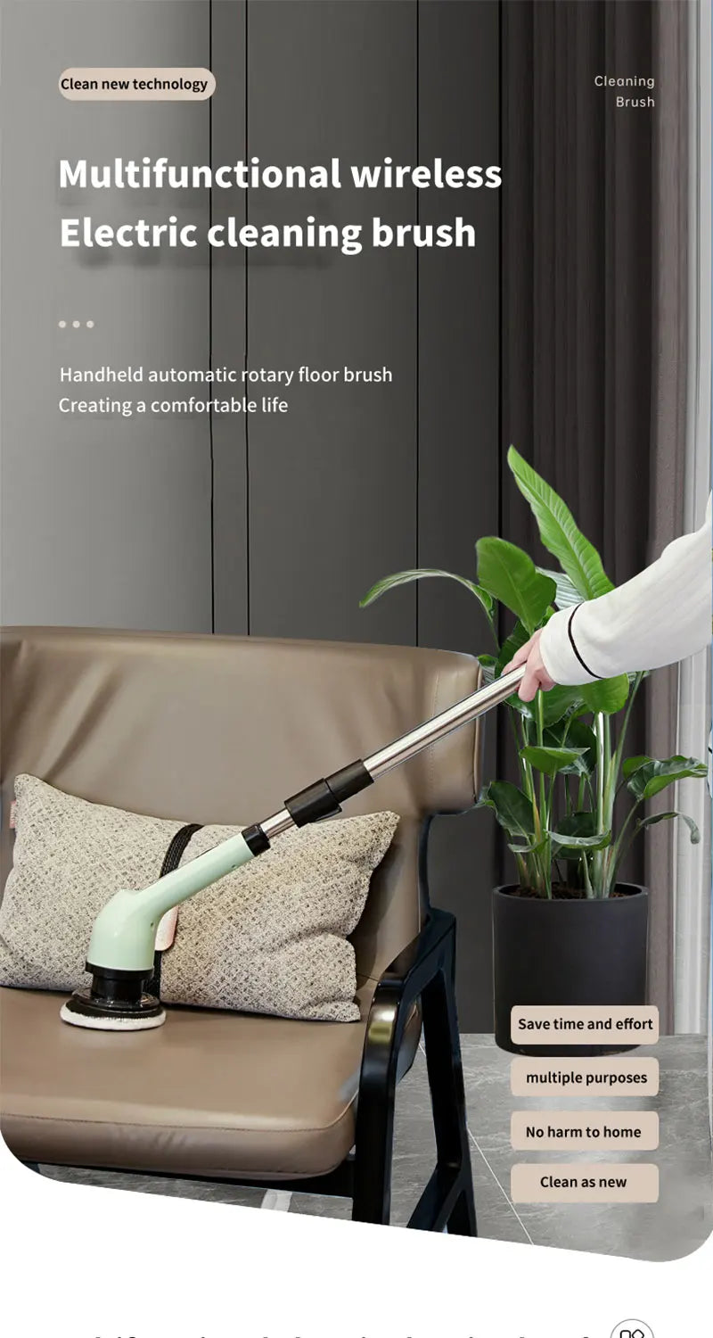 9-in-1 Electric Cleaning Brush