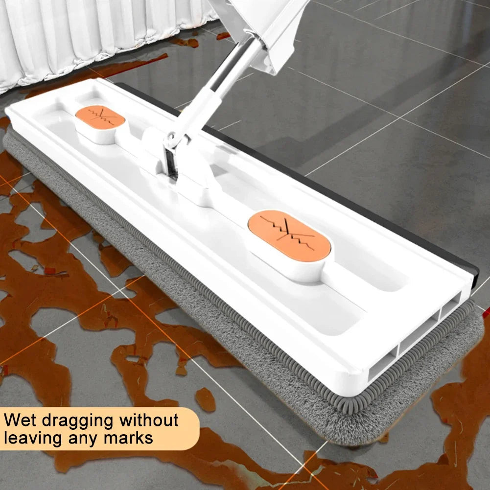 360° Rotating Self-Washing Flat Mop